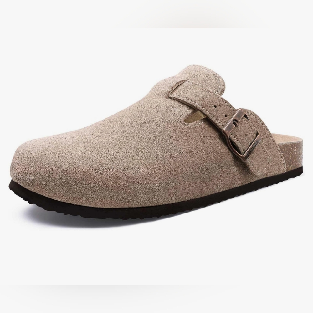 Taupe Cork Clogs NWT